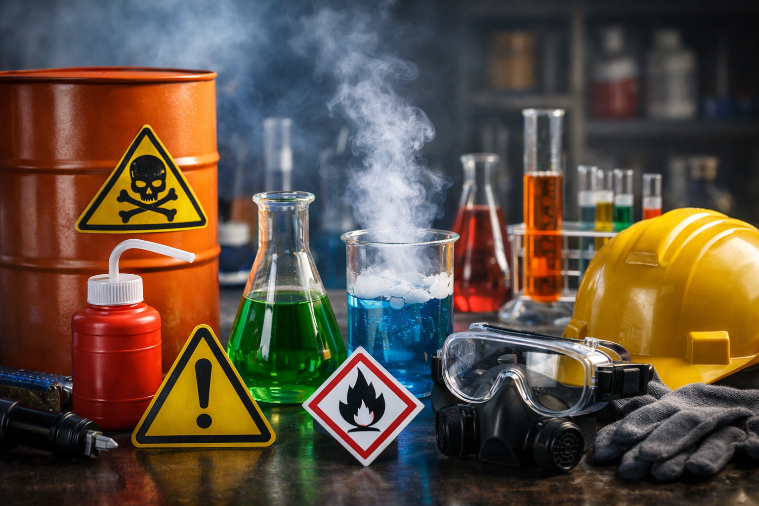 Kimyasallarla Güvenli Çalışma Eğitimi